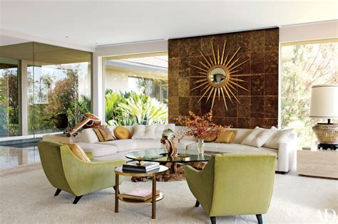 Mid Century Modern Living Room Layout Design