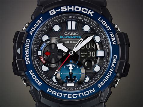 Zegarek męski Casio G SHOCK GULFMASTER GN 1000B 1AER 3062 alleTime