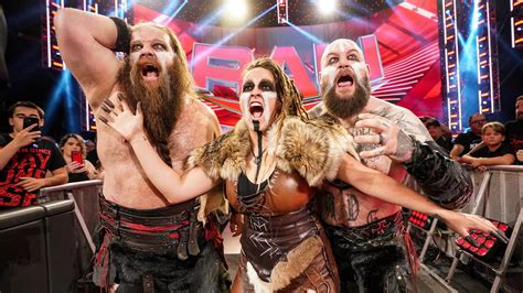 The Viking Raiders Eric Ivar And Valhalla Monday Night Raw August