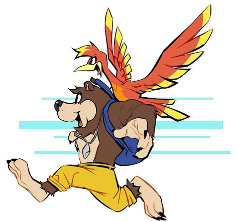 The Big Imageboard Tbib Anthro Avian Banjo Kazooie Banjo Banjo