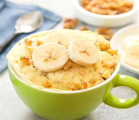 Tres Mug Cakes Sin Huevo En Menos De Minutos Pan De Pl Tano Paleo