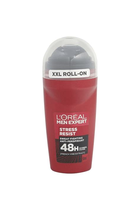 L Oreal Men Expert Stress Resist Anti Perspirant Roll On Ml