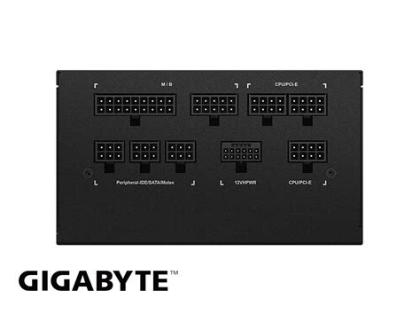 FUENTE DE PODER GIGABYTE 850W ATX GOLD 80 PLUS MODULAR COLOR NEGRO