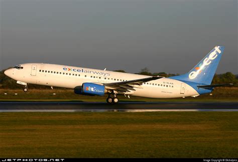 G Xlaa Boeing Q Excel Airways Globalpics Jetphotos