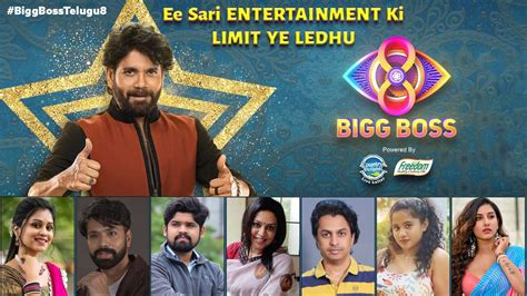 Bigg Boss Telugu Season 8 Contestants List With Photos Bigg Boss