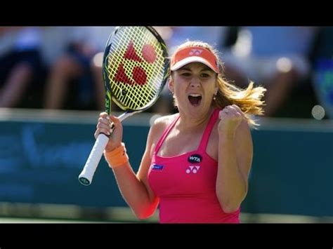 Bnp Paribas Open Second Round Belinda Bencic Vs Lauren Davis