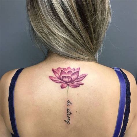 35 Tatuagens de Flor de Lótus nas costas e o seu significado Página 7