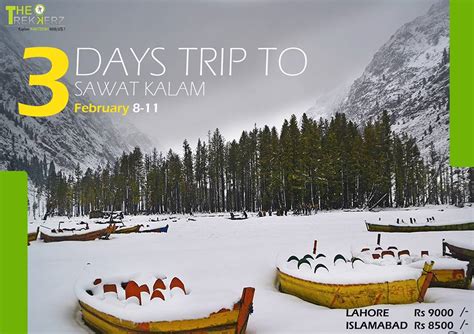 3 Days Winter Trip To Malam Jabba, Kalam & Mahodand lake - Pakistan ...