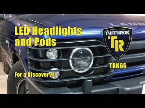 Atlantic British Presents Tuff Rok Trk Led Headlight Pods For Land