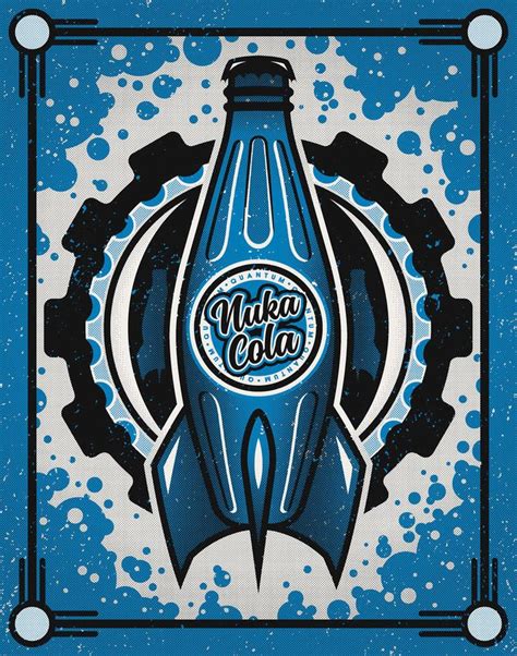 Nuka Cola Posters Created By Fabled Creativeprints Available For Sale At The Artist’s Shop