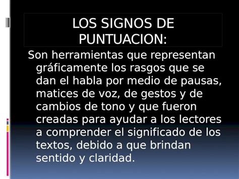 PPTX Los Signos De Puntuacion DOKUMEN TIPS