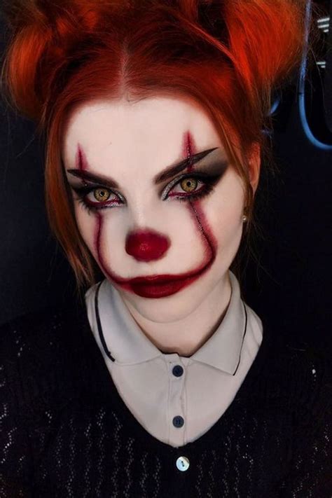 Maquiagem De Pennywise Para Halloween Increíble Maquillaje De