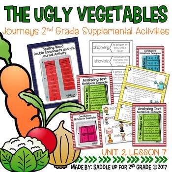 The Ugly Vegetables Journeys Nd Grade Supplemental Activities Saddle