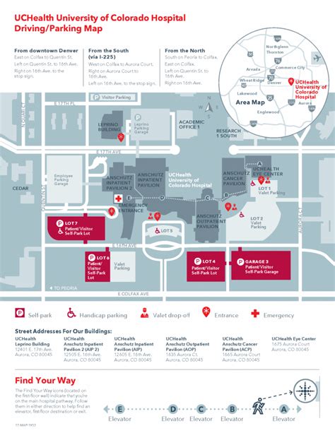 Uchealth Anschutz Campus Map