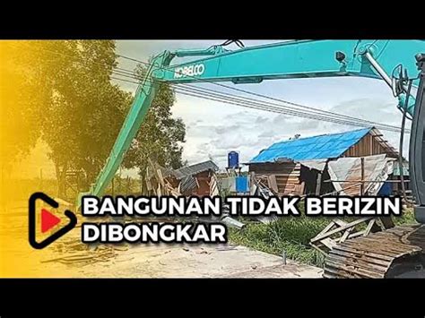 Puluhan Bangunan Liar Tidak Berizin Di Jalan Trikora Ditertibkan Youtube