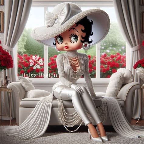 Betty Boop Creaciones By Daly In 2024 Betty Boop Cartoon Betty