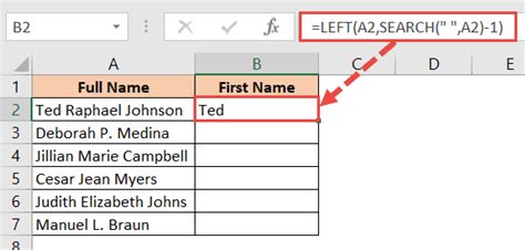 How To Separate Names In Excel 5 Easy Ways