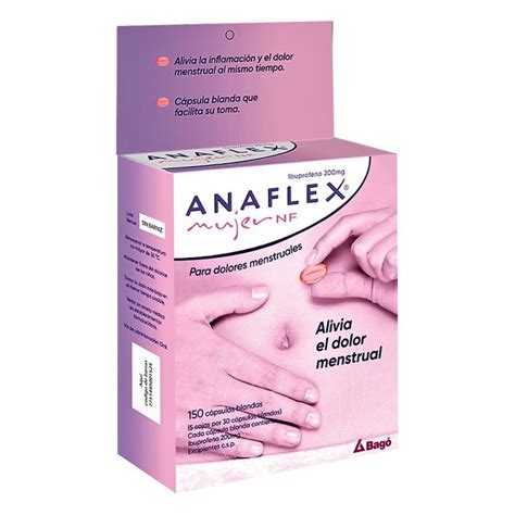 Anaflex Mujer NF 200mg Cápsula Blanda BOTICA SALUD VIDA