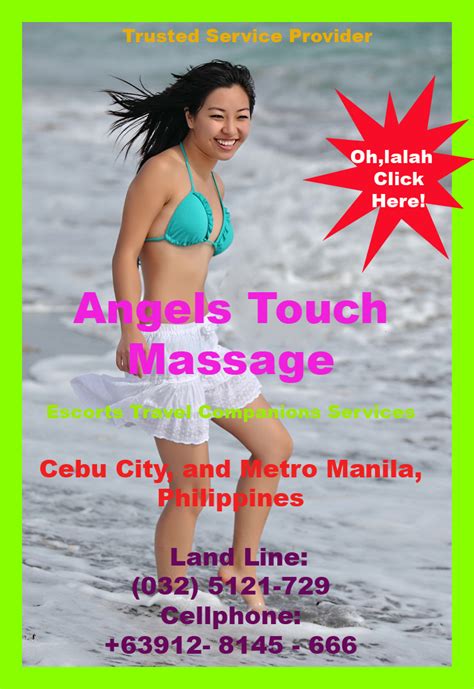 Cebu Massage And Travel Companions Services