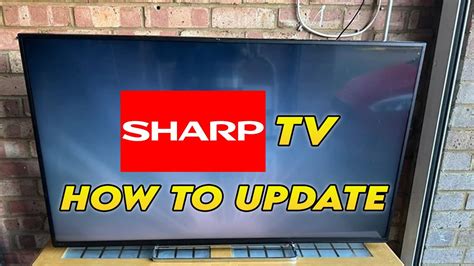 Sharp Tv How To Update Youtube