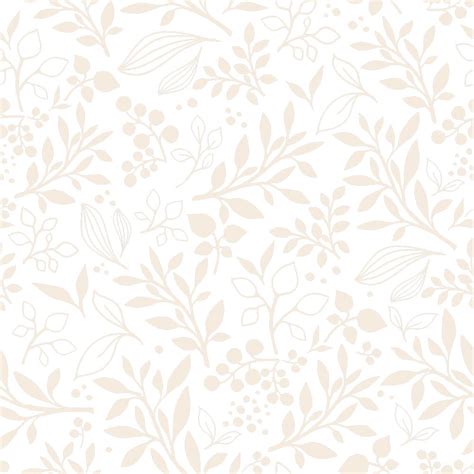 Dekornik Tapeta Simple Subtle Flowers Beige Tuliroom