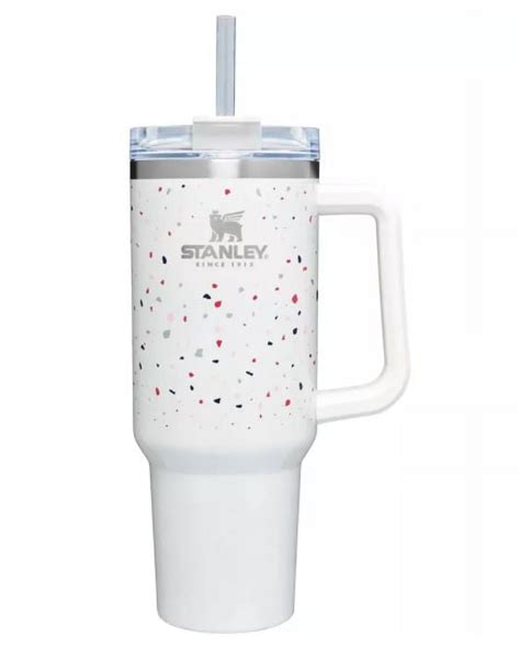 Stanley Adventure 40oz Quencher Tumbler Terrazzo Pearlescent