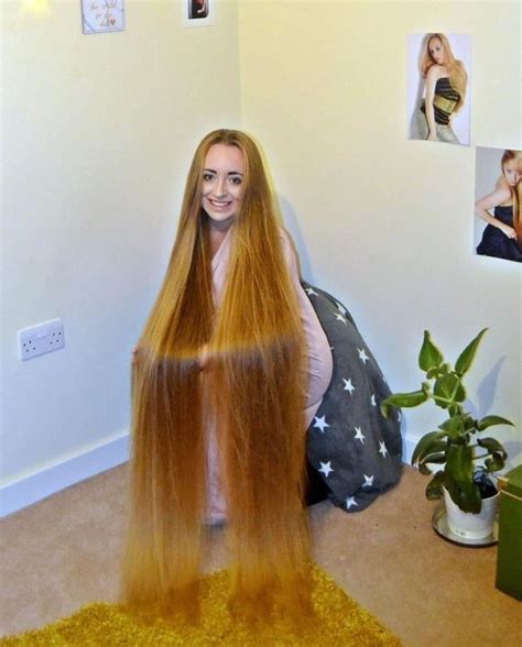 Woman Whos Never Cut Her 1 5m Hair Insists Her Rapunzel Length Locks