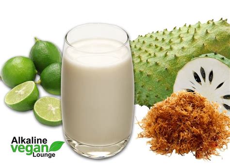 Alkaline Soursop Juice Two Ways With Key Lime And Sea Moss Recipe