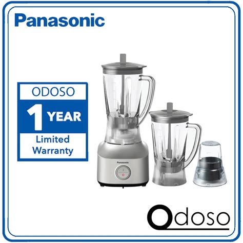 Panasonic Mx M Twin Jug Blender With Dry Mill Set W