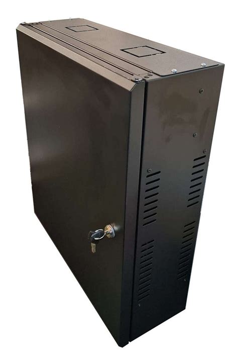 Ad Tek Products U Low Profile Vertical Wall Mount Network Cabinet