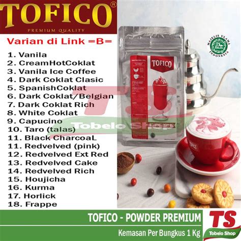 Jual Tofico Powder Powder Tofico Bubuk Tofico Tofico Bubuk Taro