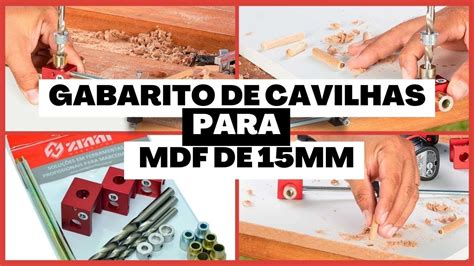 GABARITO DE CAVILHA MDF DE 15MM ZINNI YouTube