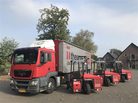 Nieuwe Terberg King Lifters Voor Bouw Logistic Services Kooi Aap