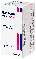 Депакин хроно 500 мг 30 шт таблетки пролонгированного действия