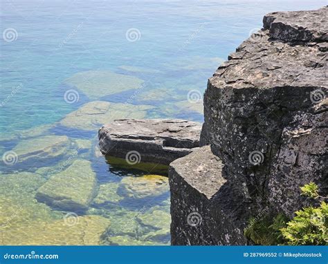 Bruce Peninsula National Parks Huron Lake Georgian Bay Clear Turquoise