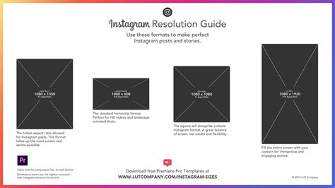 Instagram Sizes and Dimensions 2019 — LUT Co