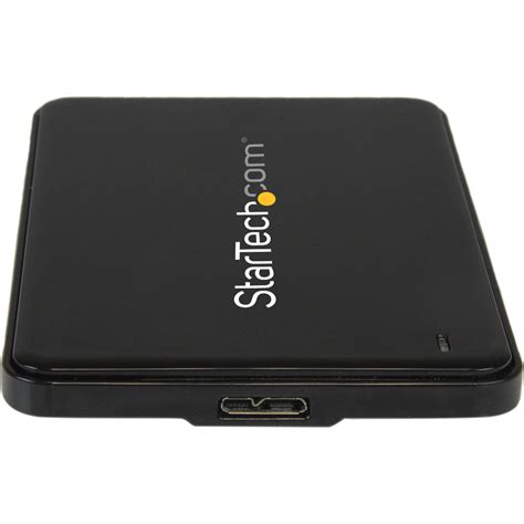 StarTech 2 5in USB 3 0 SATA Hard Drive Enclosure W UASP For Slim