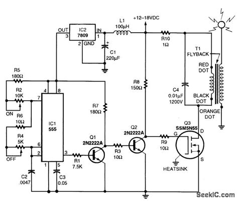 SOLID_STATE_TESLA_COIL - Basic_Circuit - Circuit Diagram - SeekIC.com