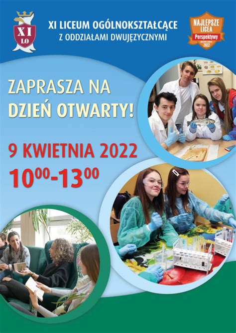 Dzie Otwarty Lo Xi Liceum Og Lnokszta C Ce