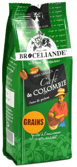 Caf En Grain Colombie G Arabica Suave Et Fruit