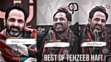 Best Of Tehzeeb Hafi Poetry Poetry Compilationsad Shayari🍂 ️poetry