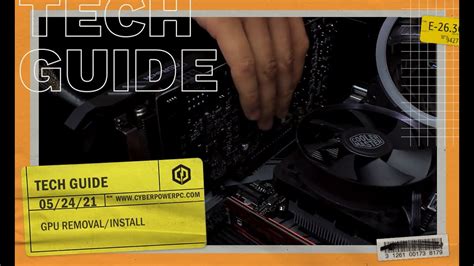 Tech Tips With Cyberpower Gpu Removalinstall Youtube