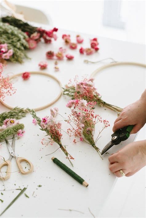 Diy Anleitung Kr Nze Aus Trockenblumen Binden Fr Ulein K Sagt Ja