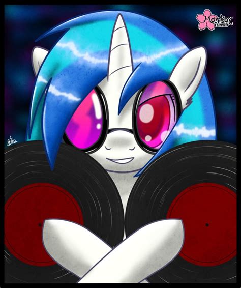 Vinyl Scratch Винил Скретч Dj Pon3 Mlp песочница Minor My