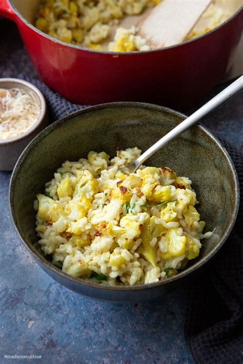 Blumenkohl Risotto Mit R St Blumenkohl Madame Cuisine