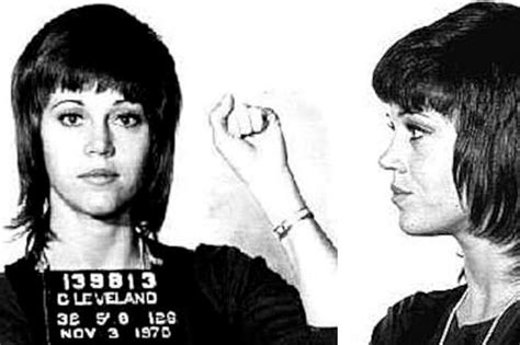 17 Infamous Celeb Mugshots Including Jane Fonda Justin Timberlake