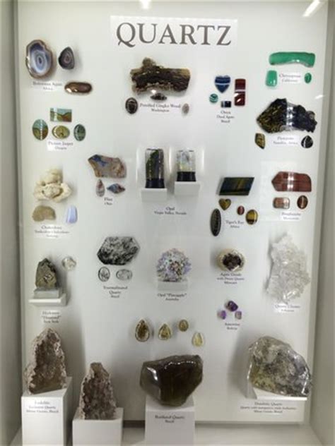 Quartz Display Picture Of Lizzadro Museum Of Lapidary Art Elmhurst