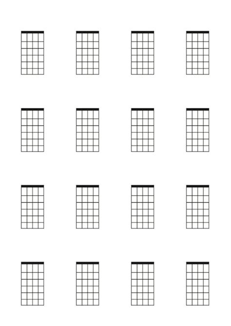 Simple Bass Guitar Chord Chart