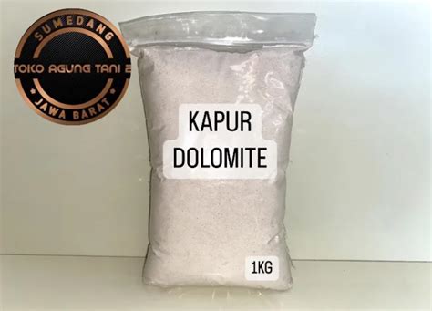 Kapur Dolomite Pembenah Tanah 1kg Lazada Indonesia