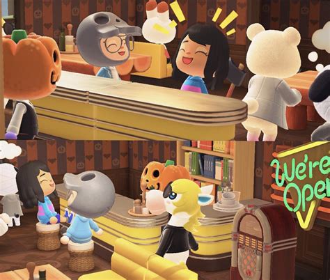 Recreated Undertales Grillbys In Animal Crossing Ranimalcrossing